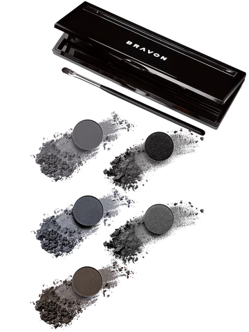 Magnetic Eyes Shadow Solo "Meet the Greys" 6-Piece Set