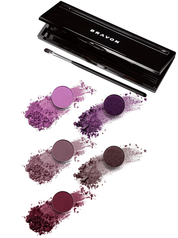 Magnetic Eyes Shadow Solo "Meet the Purples" 6-Piece Set